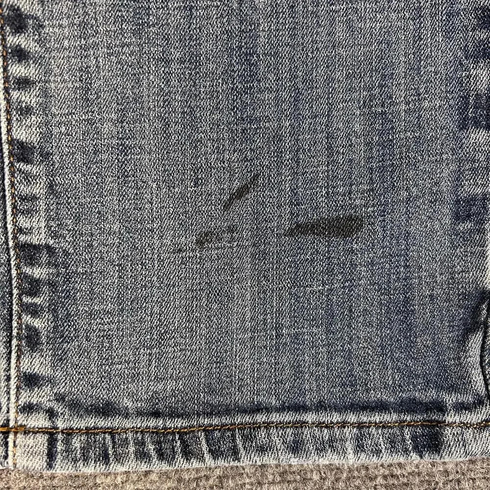 Lucky Brand 221 Straight Jeans Men's 34x30 Blue Cotton Blend‎ Denim Pants *Flow